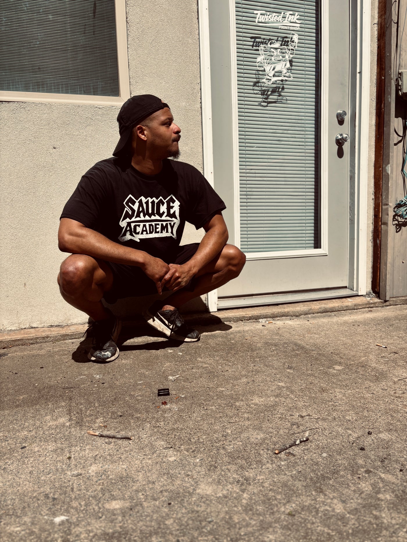 Sauce Academy streetwear editorial campaign photograph